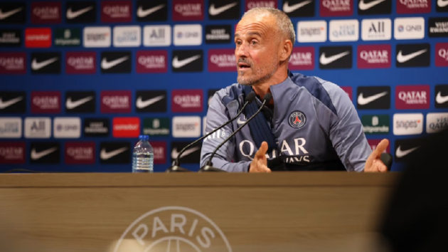 HLV Luis Enrique sau trận bóng giữa PSG và Lille