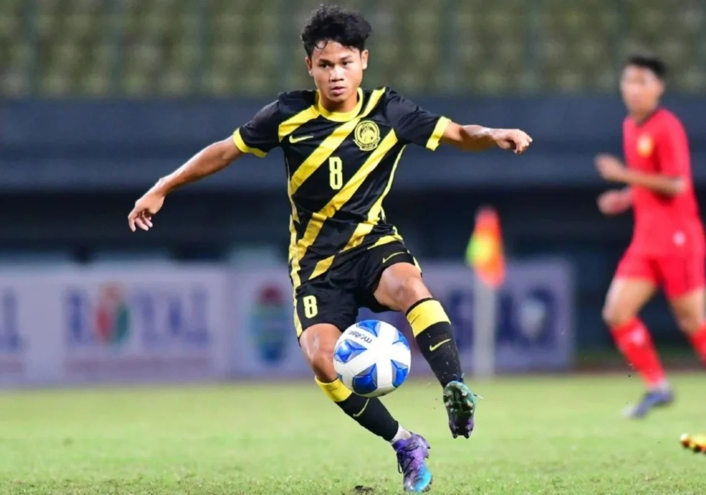 Tiền vệ U22 Malaysia Haykal Danish