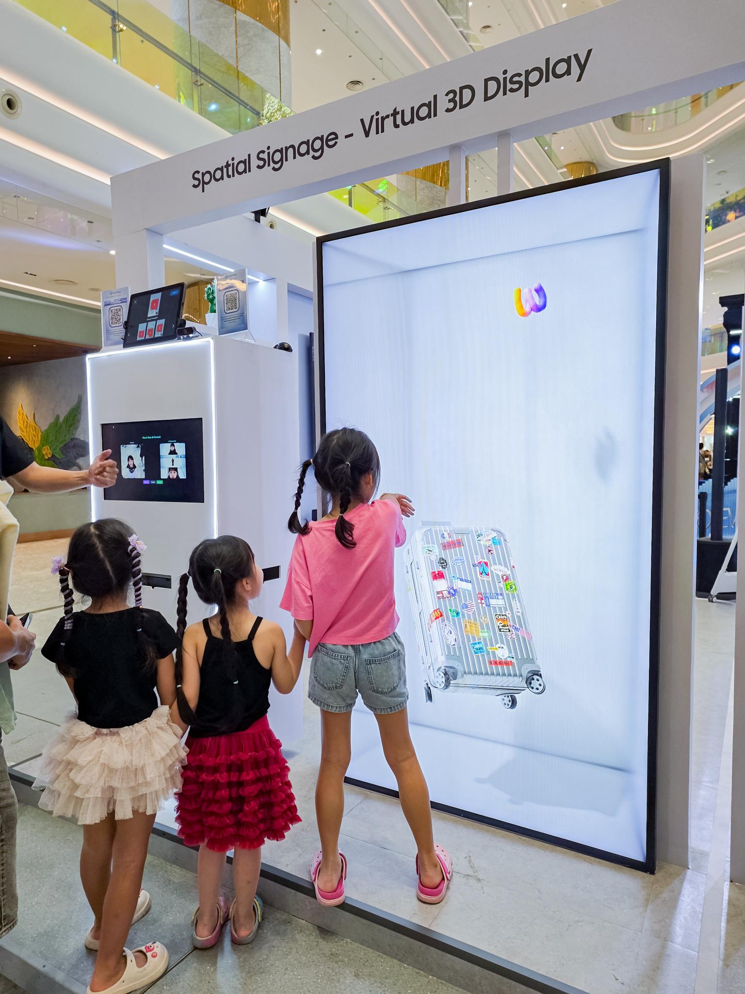 Hiệu ứng sắc nét màn hình Spatial 3D dưới nhiều điều kiện ánh sáng