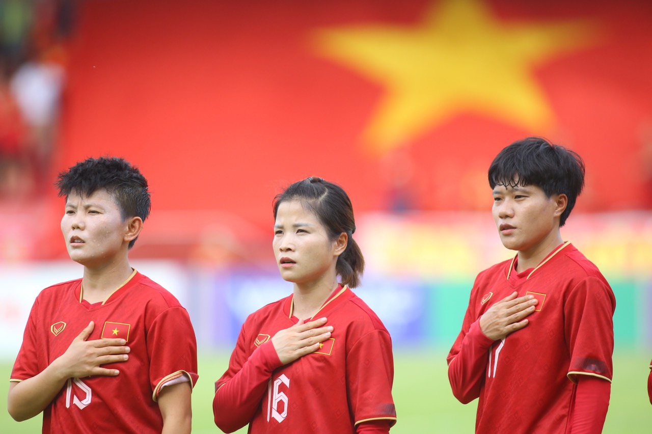 Đội tuyển nữ Việt Nam đang là ĐKVĐ SEA Games