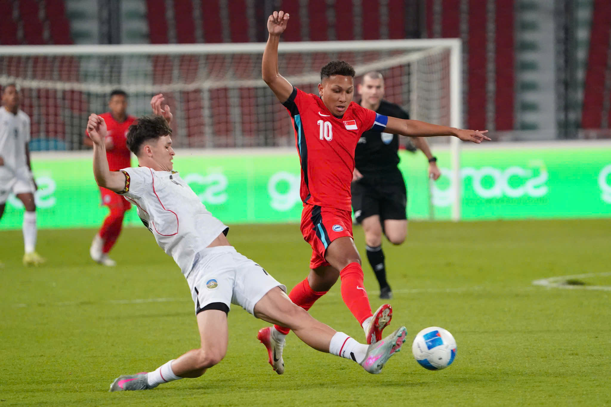 U22 Singapore thất vọng sau trận thua