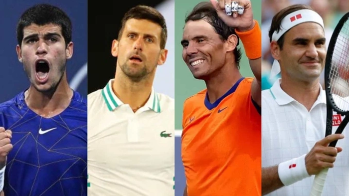 Alcaraz được so sánh khá nhiều với "Big Three" huyền thoại của tennis thế giới