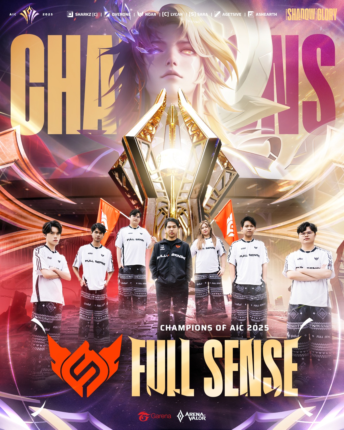 Full Sense vô địch AIC 2025