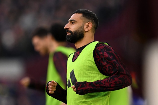Salah ít khi dự bị ở Liverpool. Salah ít khi dự bị tại Liverpool