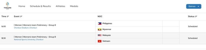 Thông tin sai về sân thi đấu SEA Games 33