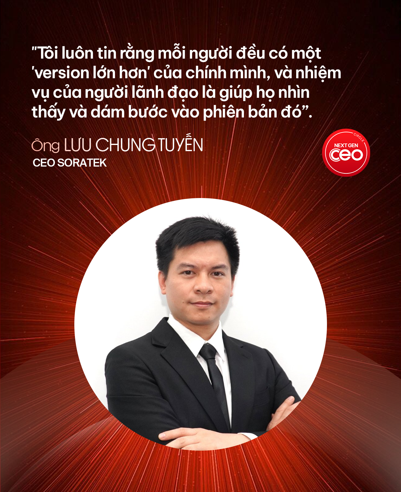 Phong cách lãnh đạo CEO Lưu Chung Tuyến xây dựng đội ngũ kỹ sư tại SotaTek