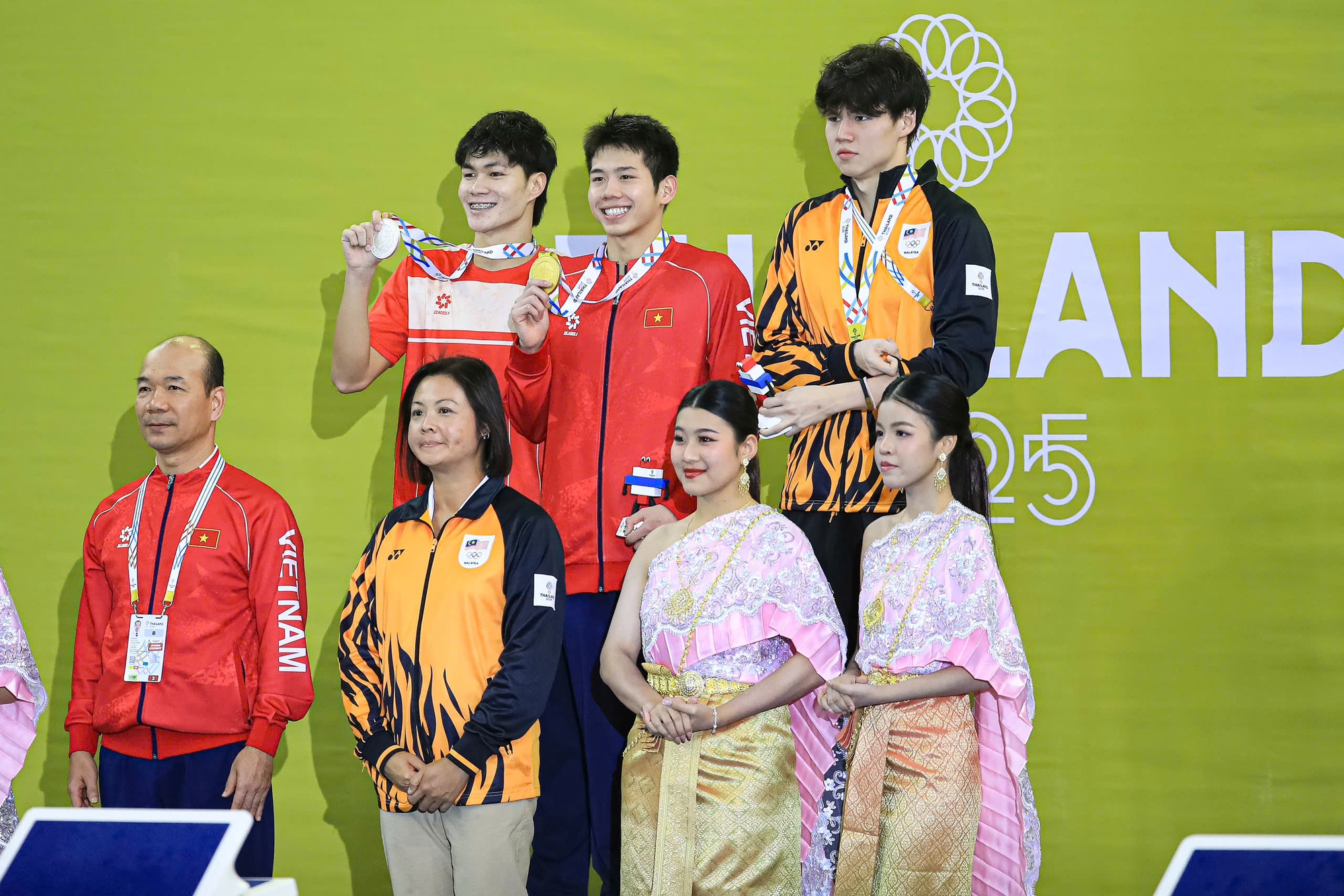 Nguyễn Quang Thuấn lập kỷ lục SEA Games bộ môn bơi